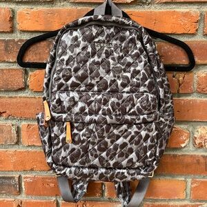NWT MZ Wallace City Backpack in Magnet Leopard